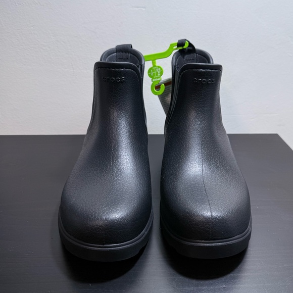 Women's Crocs Dylan Chelsea Boot | Black | Size 8 | NWT - Picture 1 of 8
